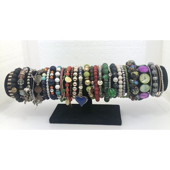 Bracelet Lot Vtg To Now Craft Wear Repurpose - Picture 1 of 11